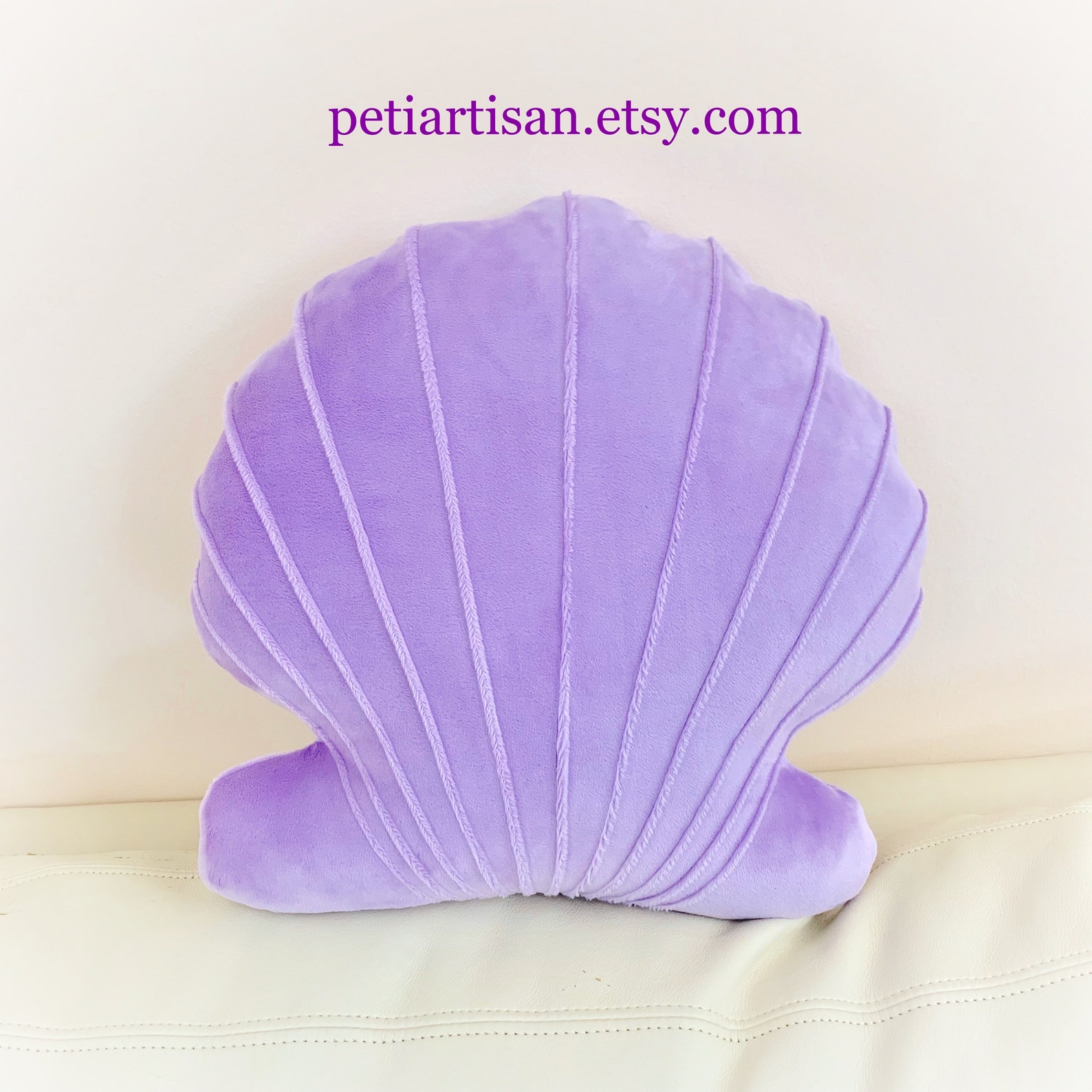 Scallop Shell Shaped Pillow Seashell Pillow Shell Pillow | Etsy