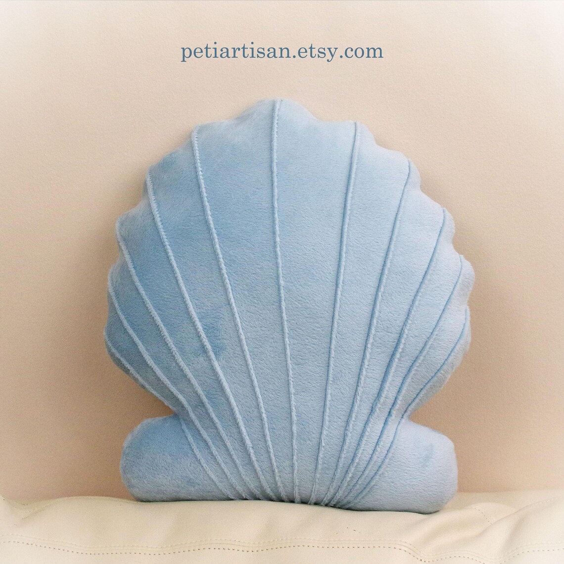 Scallop Shell Pillow Seashell Pillow Shell Pillow Nautical - Etsy