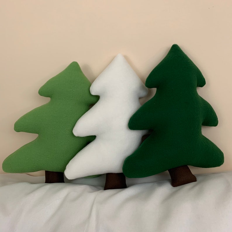 Christmas Pillow Collection Christmas Tree Pillow Etsy