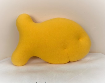 Goldfish Cracker Pillow, Biscuit Pillow, Cracker Pillow, Food Pillow