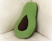 Avocado Pillow, Food Pillow, Toy Pillow, 3D Pillow