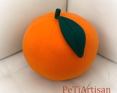 Orange Pillow, Lemon Pillow, Lime Pillow, Food Pillow, Fruit Pillow, Toy Pillow, 3D Pillow,  Beach House Decor