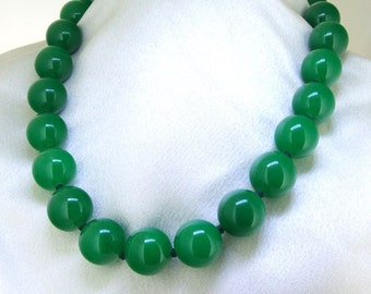 Collana DAFNE Doppia Con Agata E Giada Verde - Chapeau Atelier - Foto 5