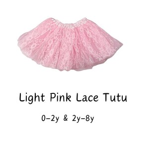 White 3-layer Tutu Skirts 7 Sizes, Baby to Plus Size Women's Tutus ...