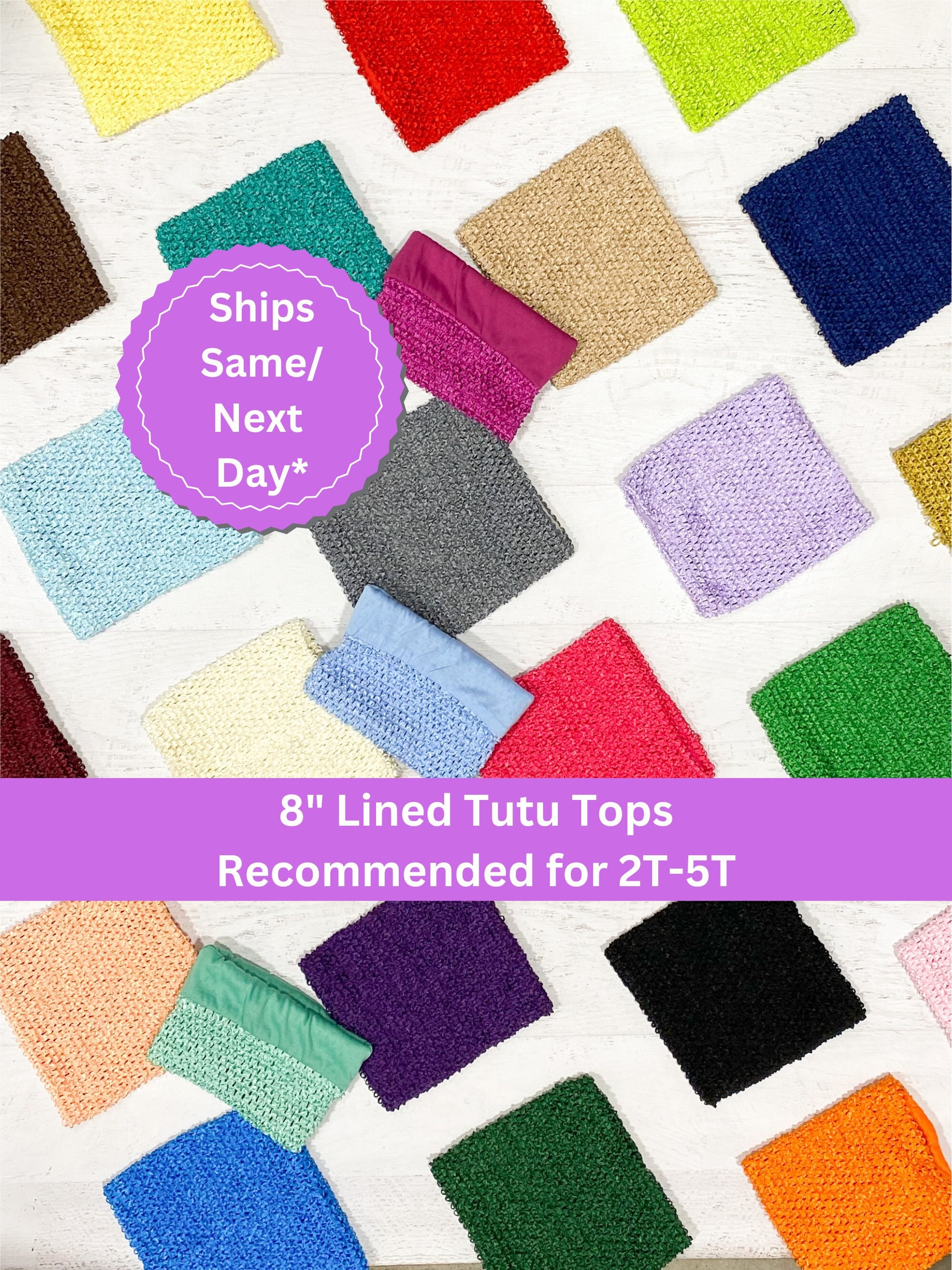 ekstremt Gammel mand scramble 8 Lined Crochet Tutu Tops Lined Crochet Tutu Dress - Etsy