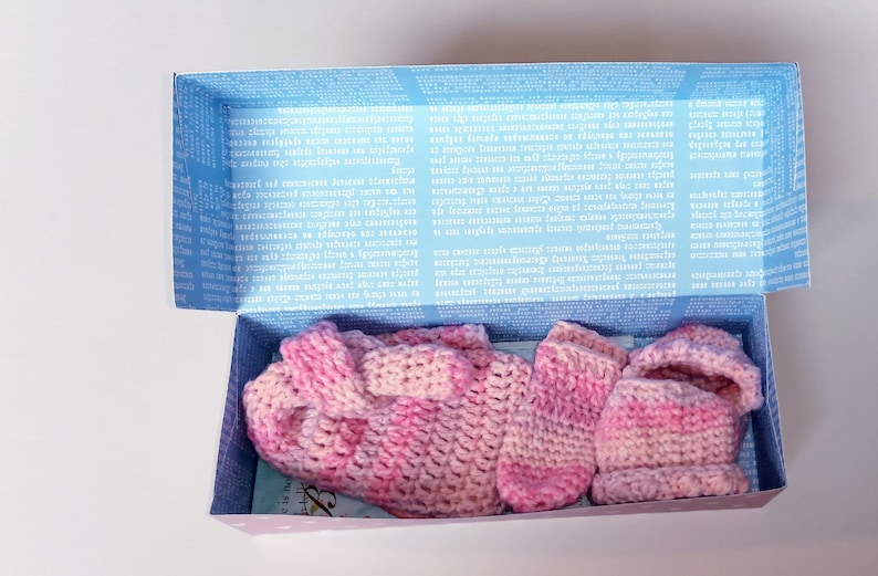 Newborn Baby Crochet Gift Set