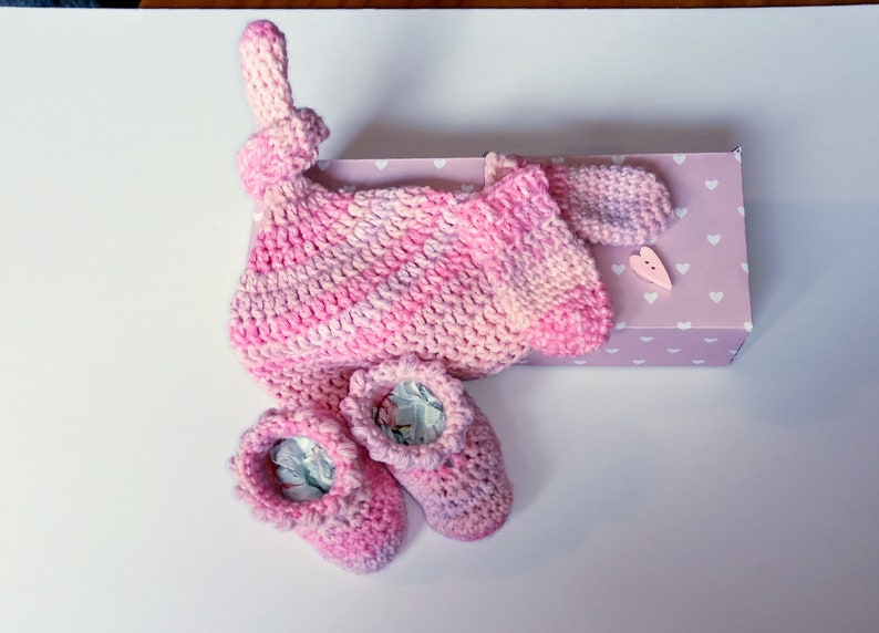 Newborn Baby Crochet Gift Set