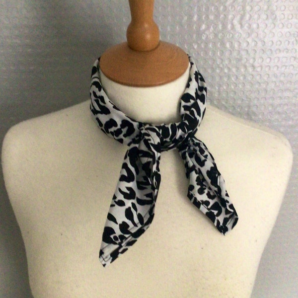Leopard Print Scarfs Etsy