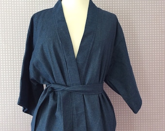 Denim kimono/jacket
