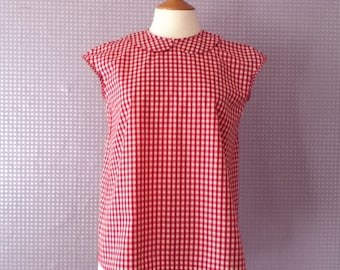 Red Peter Pan Collar - Etsy