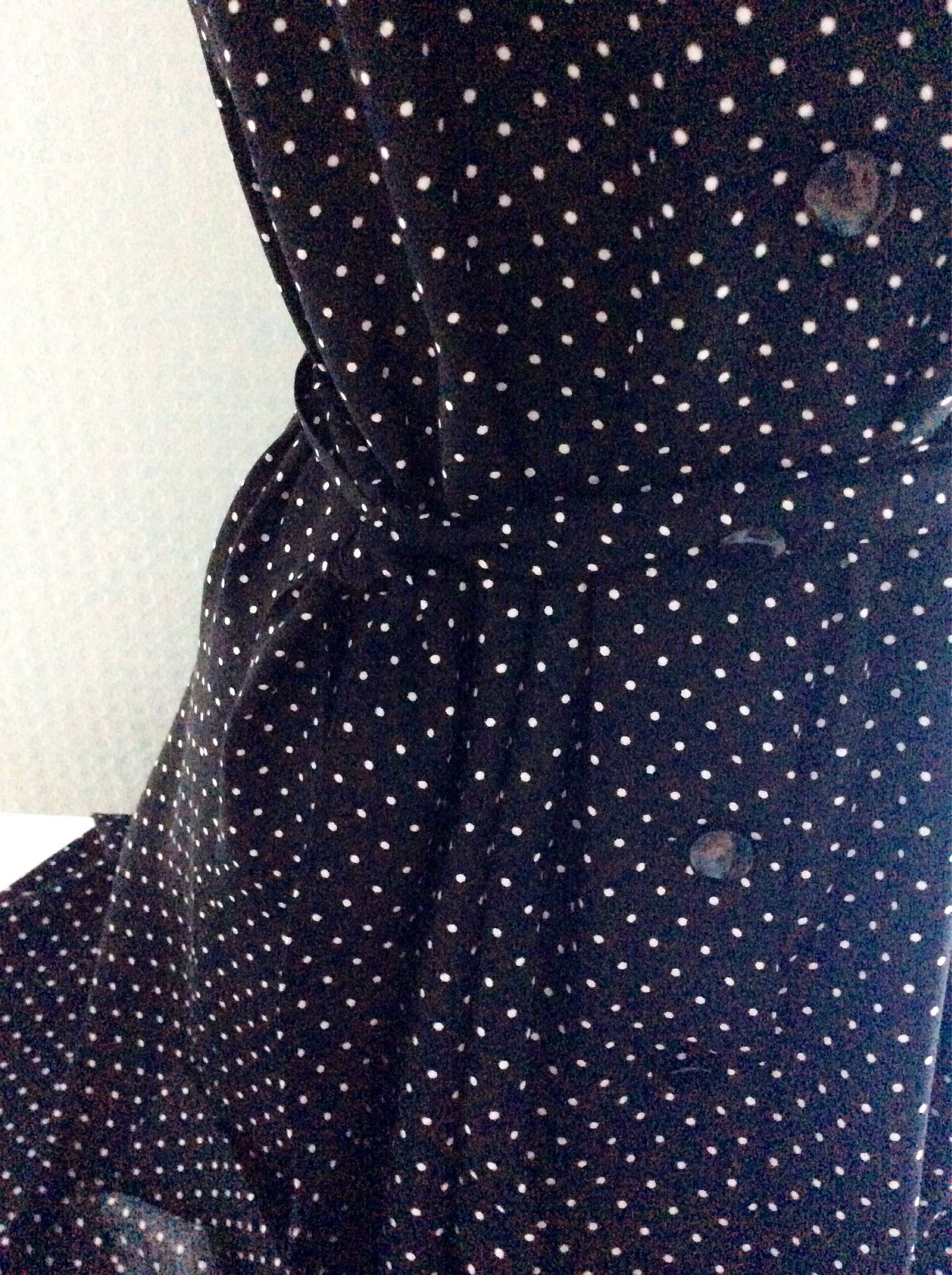Polka Dot Black & White Shirt Dress With Belt - Etsy Polka Dot Black & White Shirt Dress With Belt - Etsy