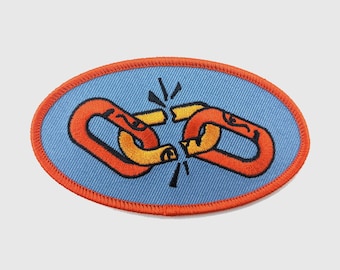 Weakest Link Iron On Patch // Iron On //  Gift ideas // Embroidered Patch