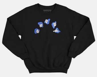 Bounce Sweatshirt // Embroidery // Crewneck // Graphic Shirt // Black Shirt  // Graphic tee // Car // Ethical