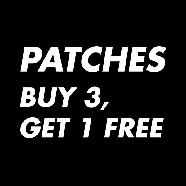 Buy 3 Get 1 Free Patches // Iron On Patch // Cute Patches // Funny Patches // Cool patches // Fun Patches // Original Patch