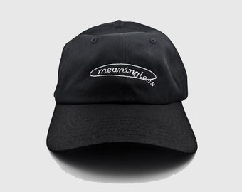Meaningless Cap // Dad Hat // Pattern // Fun // Hats // Caps