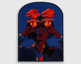 Future is bright II Iron On Patch // Large Back patch // Patches//  Iron On //  Gift ideas // Embroidered Patch // Laser