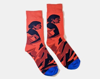 Glitch Socks /// Graphic Socks /// Cool Socks /// Fun socks /// Illustrated socks /// Original Socks