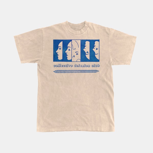 Collective Delusion T-Shirt // Tee // Graphic Shirt // Natural Shirt // Gift for Him // Graphic tee // Cool Shirt // Fun Shirt