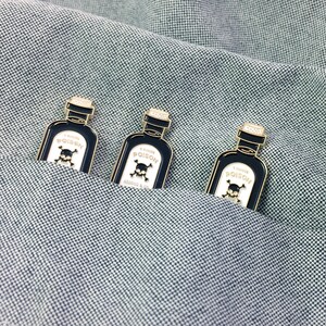 Poison Bottle Soft Enamel Pin // Cute Pin // Pins // Enamel Pin // Gifts for her // Gift for Him // Gift ideas // Lapel Pin // poison image 3