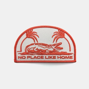 No Place Like Home Iron On Patch // Round patch // Iron On // Tattoo Patch // Gift for Him // Gift ideas // Embroidered Patch