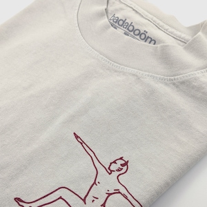 Hot Yoga T-Shirt // Satan's hot yoga // Tee // Graphic Shirt // Natural Shirt // Gift for Him // Graphic tee // Cool Shirt // Fun Shirt image 5