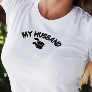 My Husband Small Penis Panties Cuckold Tiny Cuck Hotwife  Bachelorette Party Bridal Gift Hot Wife Womens Tee Shirt