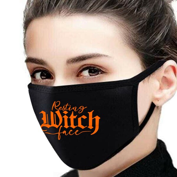 Witch Face Mask Etsy