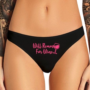 Custom Personalized Reserved for Panties Sexy Funny Submissive