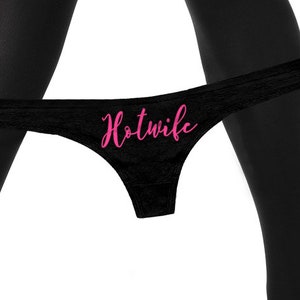 Hotwife Panties Cuckold Queen of Spades Hot Wife  Bachelorette Party Bridal Gift For Wife Hot Wife Womens Panty Thong Lingerie