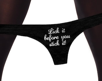 Poke It With A Stick Classic Thong
