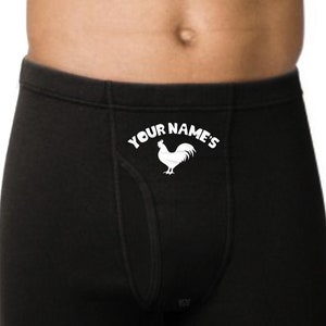 Custom Personalized Boxers C@*! Owner Mens Underwear Funny Gift For Him Boyfriend Husband Anniversary Valentines Day Boxer Briefs Underwear