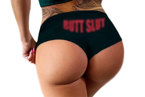 Butt S!@# Panties, Anal S@!,  Fun Funny  Booty, Womens Underwear