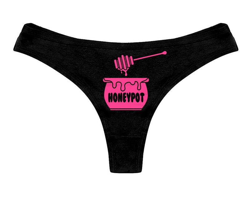 Honeypot Panties Funny Sexy Slutty Naughty Bachelorette Party Etsy 