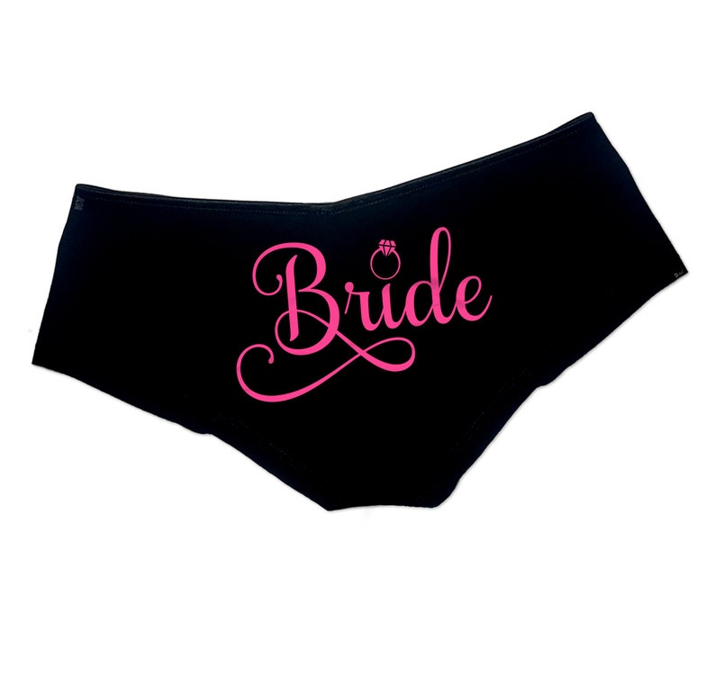 Bride Wedding Panties Bachelorette Party Gift Panties Sexy Etsy
