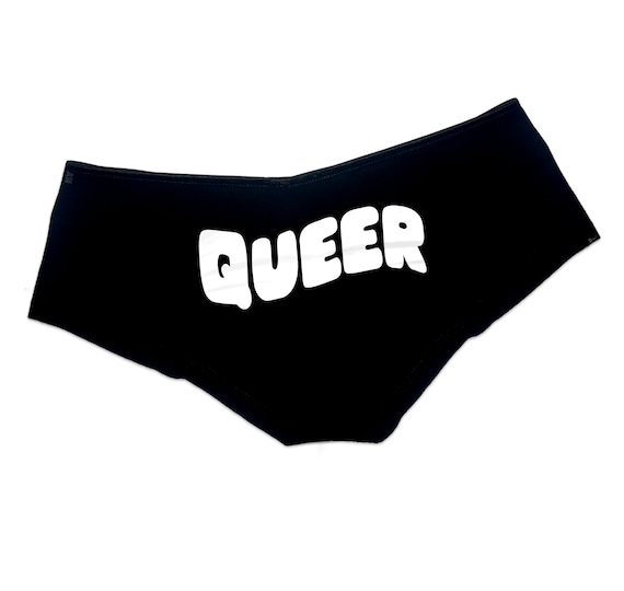 Queer Panties  Pride  Booty LGBTQ Pride Womens Underwear