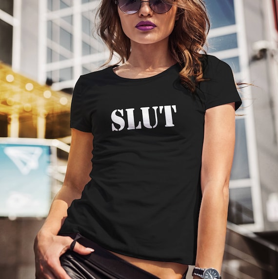 SLUT Shirt, Womens Tee Shirt