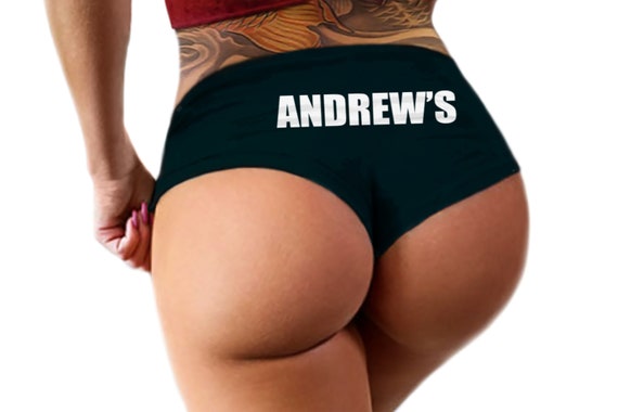 Custom Panties Personalized With Your Words Custom Printed Panties Customized Booty Womens Underwear