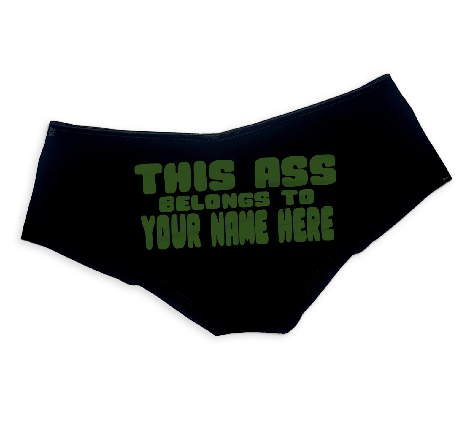 Custom This Ass Belongs To Personalized Panties Funny Bachelorette Party Bride Gift Panties Booty Customized Womens Underwear
