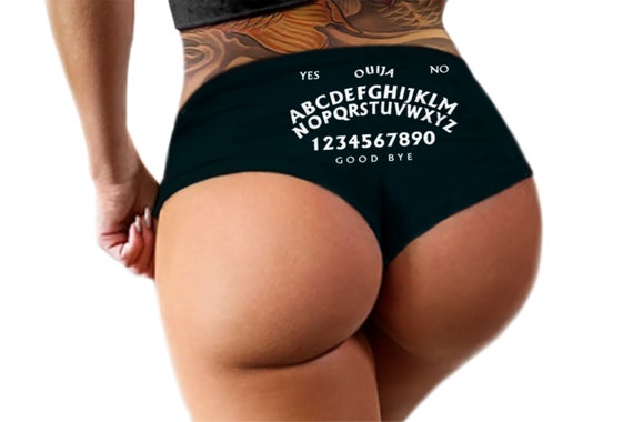 Ouija Board Panties, Ouija Panties,  Booty, Gag Gift Womens Underwear