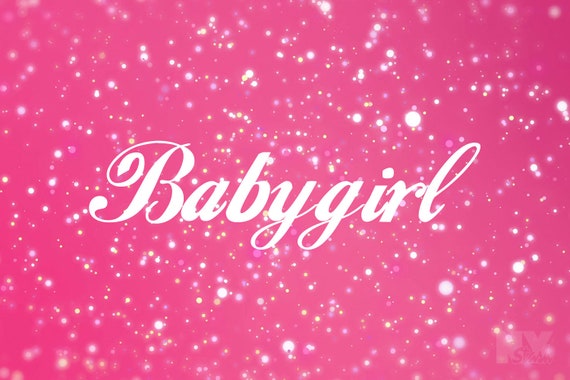 Babygirl Vinyl Decal Sticker Laptop Sticker Car Decals  Appliance Window Sticker