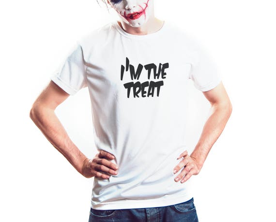 Im The Treat Halloween Shirt, Mens Tee Shirt