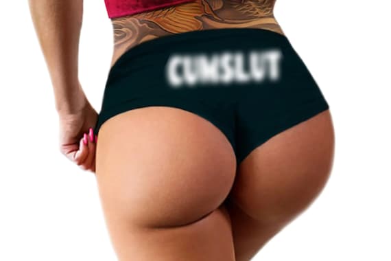 C@msl@t Panties   Funny Naughty Panties Booty Bachelorette Party Gift C@m S!@# Booty Womens Underwear (bold)