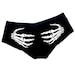 Skeleton Hands Panties Halloween Sexy Gothic Naughty Funny Sexy Panties Booty Bachelorette Party Bridal Gift Womens Lingerie Underwear