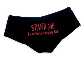Spank Me Underwear: Women's Christmas Outfits