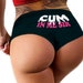 Cum In Me Sir Panties DDLG Clothing Sexy Slutty Cute Submissive Creampie Funny Panties Booty Bachelorette Gift Booty Womens Underwear 