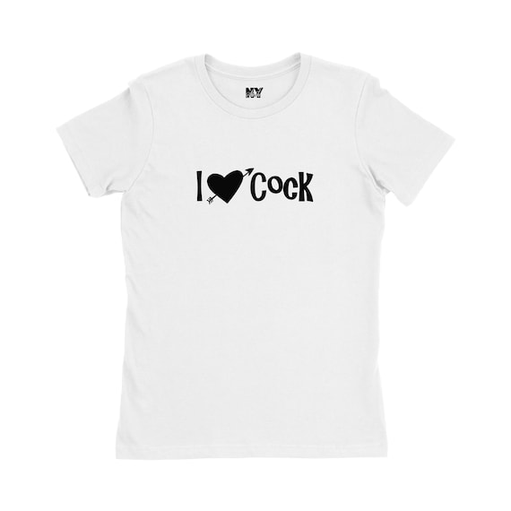 I Love Cock Shirt, Womens Tee Shirt