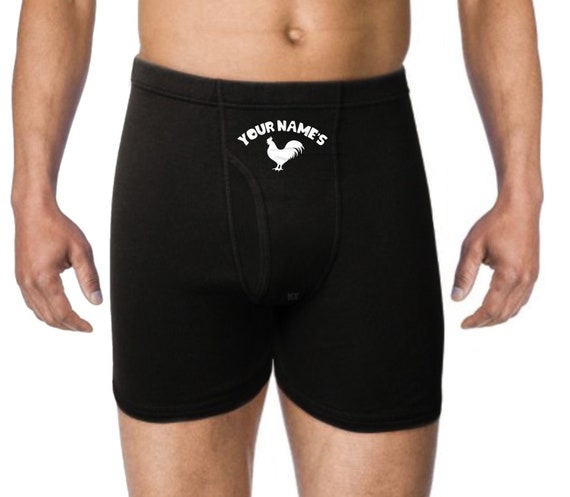 Custom Personalized Boxers C@*! Owner Mens Underwear Funny Gift For Him Boyfriend Husband Anniversary Valentines Day Boxer Briefs Underwear