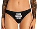 Custom Personalized Thong Panties With Your Words Custom Printed Sexy Fun Funny Customized Panty Womens Thong Lingerie 