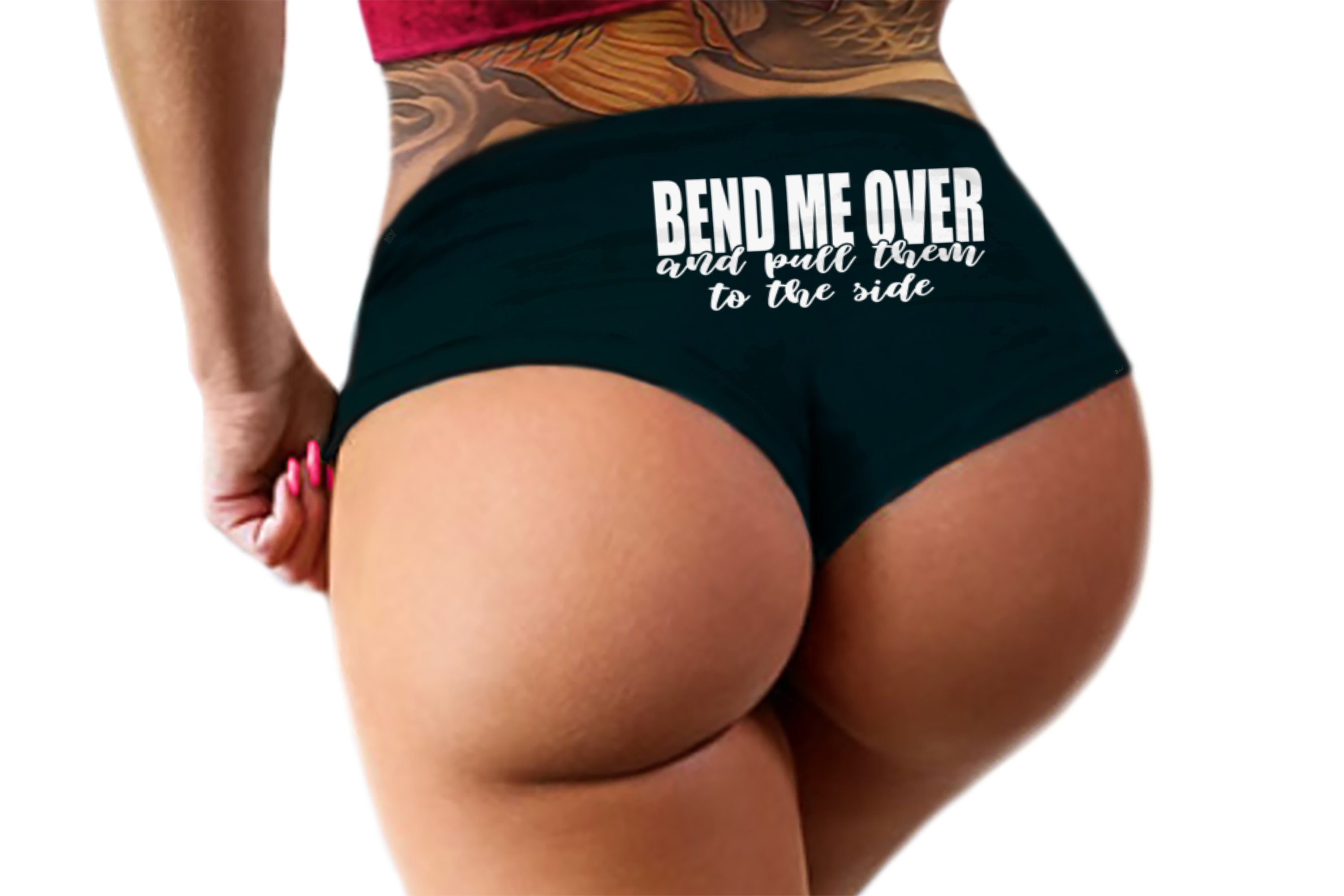 Bend Me Over and Pull Them to the Side Panties Slutty Funny Naughty  Valentine Bachelorette Party Gift Panties Booty Womens Underwear -   Canada