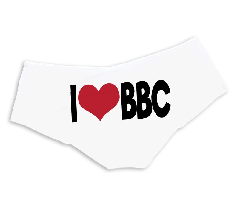 I Love Bbc Panties Queen Of Spades Panties Black Cock Slut Etsy